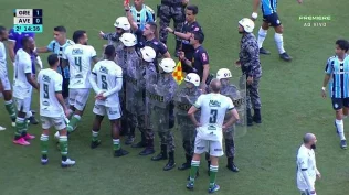 Grêmio vence Avenida por 2 a 0 em jogo válido pelo Campeonato Gaúcho, que teve uma Grande Confusão