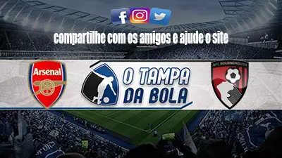 Onde Assistir Arsenal x Bournemouth Ao vivo pela Premier League 2023