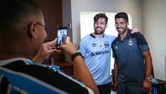 Suárez volta a Brasília para primeira decisão pelo Grêmio na temporada