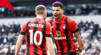 O Bournemouth venceu o Tottenham por 3 a 2 fora de casa pela primeira vez na história. em jogo, válido pela Premier League.