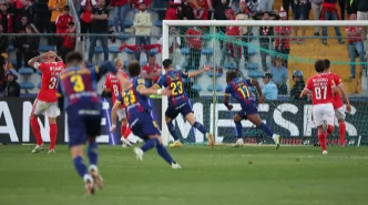 Chaves marca no último lance e vence o Benfica por 1 a 0 na Primeira Liga