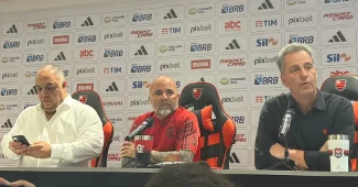 Jorge Sampaoli é apresentado no Mengão e diz: ” que Era o plano A, mais que Europa”
