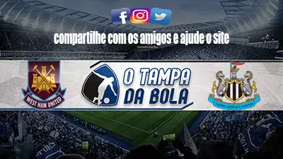 Onde Assistir West Ham x Newcastle Ao vivo pelo Inglês 2023