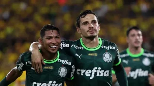 O Palmeiras venceu o Barcelona de guayaquil por 2 a 0 pela terceira rodada do Grupo C da Conmebol Libertadores