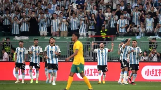 Argentina venceu a Austrália em amistoso, Com golaço de Messi. veja!