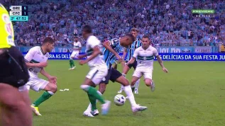 Grêmio bate o Coritiba por 5 a 1 e assume a vice-liderança da Série A do Brasileirão. veja!