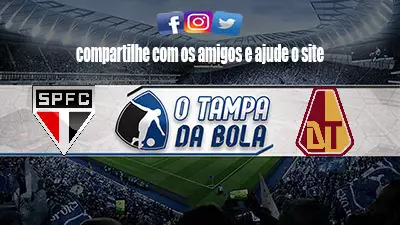 Onde Assistir São Paulo x Tolima Ao vivo pela Sul-Americana 2023