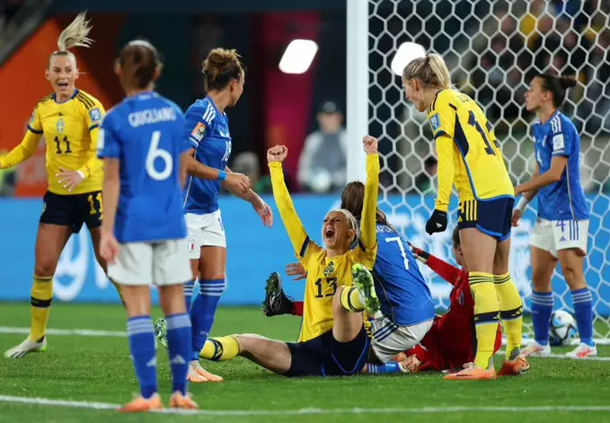 Suécia goleia Itália por 5 a 0 na Copa do Mundo Feminina. Entenda!