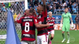 Flamengo vence Grêmio por 2 a 0 na Arena e abre boa vantagem na semifinal. veja!