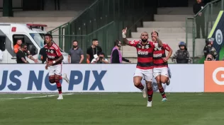 Flamengo vence o Coritiba por 3 a 2 de virada e sobe para a terceira colocação. veja!