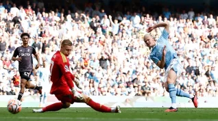 Manchester City goleia o Fulham por 5 a 1 com hat-trick de Haaland. veja!