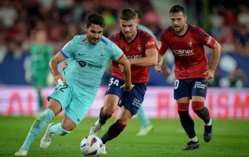 Barcelona sofre, mas conquista vitória importante contra o Osasuna por 2 a 1 na LaLiga. Entenda!