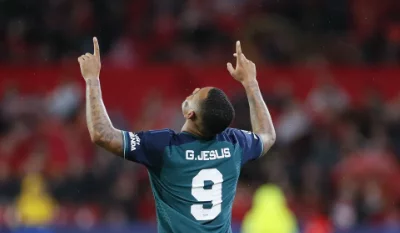 Técnico do Arsenal exalta Gabriel Jesus contra Sevilla: “Foi especial”. veja!