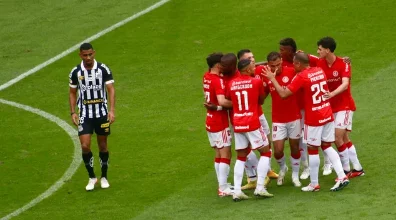 Inter vence o Santos por 7 a 1 e aplica maior goleada do Brasileirão. veja!
