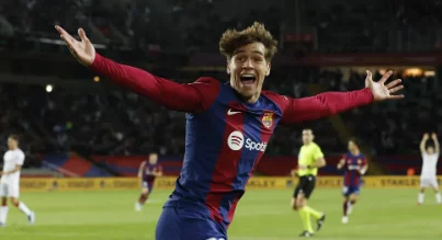 Marc Guiu, nova joia do Barcelona, quebra recorde em estreia com gol. veja!