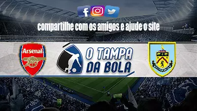 Onde Assistir Burnley x Arsenal ao vivo pelo Inglês
