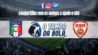 Onde Assistir Itália x Macedônia do Norte Ao vivo pela Eliminatórias