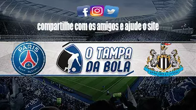 Onde Assistir PSG x Newcastle Ao vivo pela Liga dos Campeões