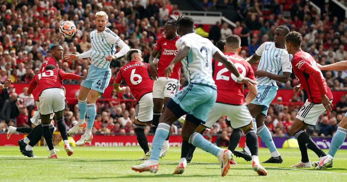 Nottingham Forest surpreende e derrota o Manchester United por 2 a 1 na Premier League. Entenda!