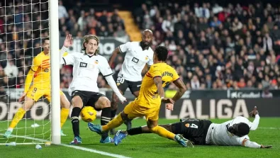 Barcelona empata com o Valencia por 1 a 1 em jogo válido pela 17ª rodada da LaLiga 2023/24.