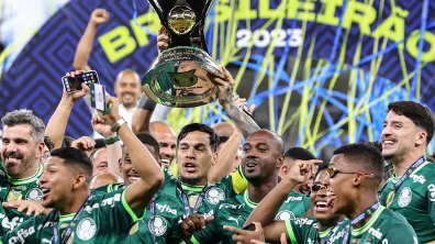 Palmeiras empata com Cruzeiro por 1 a 1 e confirma título do brasileirão. veja!