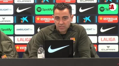 Xavi: “Eric? Considero ilógico um jogador de futebol jogar contra a sua equipe, ele estará ainda mais motivado”