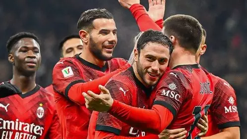Milan avança com autoridade na Copa da Itália, goleada de 4 a 1 sobre o Cagliari. Entenda!