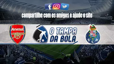 Onde Assistir Arsenal x Porto ao vivo pela liga dos Campeões