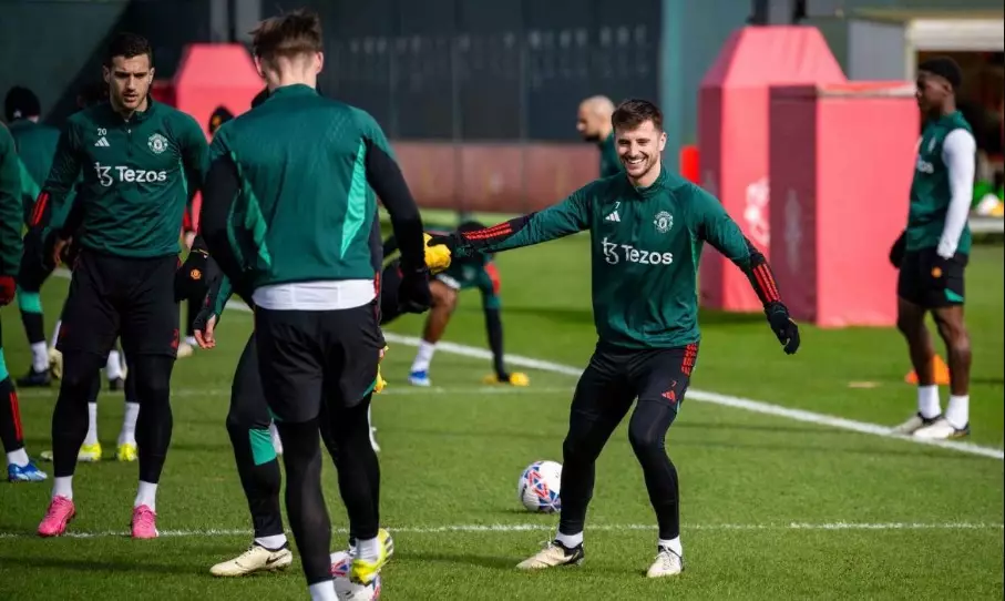 Mason Mount do Manchester United volta aos treinos após longo período de lesão. Entenda!