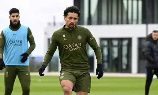Marquinhos retorna aos treinos do PSG e pode estar disponível para próximos jogos. Entenda!
