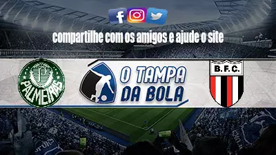 Onde Assistir Palmeiras x Botafogo-SP ao vivo pela Copa do Brasil