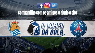 Onde Assistir Real Sociedad x PSG ao vivo pela Liga dos Campeões