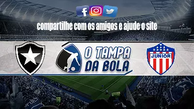 Onde Assistir Botafogo x Junior Barranquilla ao vivo pela Libertadores