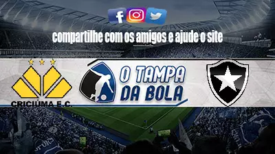 Criciúma x Botafogo ao vivo