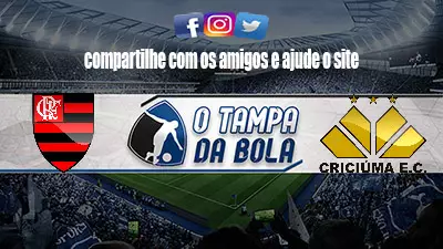 Onde Assistir Criciúma x Flamengo ao vivo pelo Brasileirão Série A