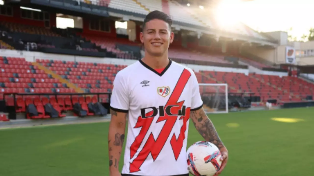 James Rodríguez assina com o Rayo Vallecano e retorna ao futebol Europeu. Entenda!