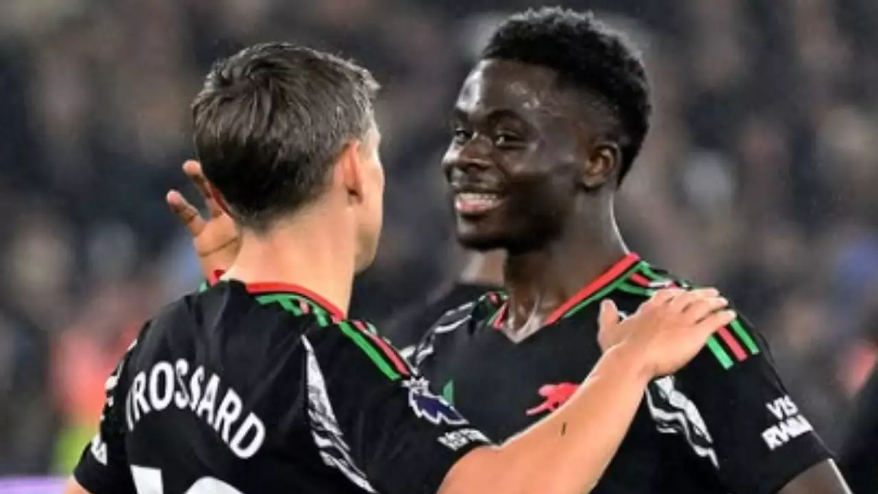 Arsenal goleia West Ham e assume vice-liderança com show de Saka. Entenda!