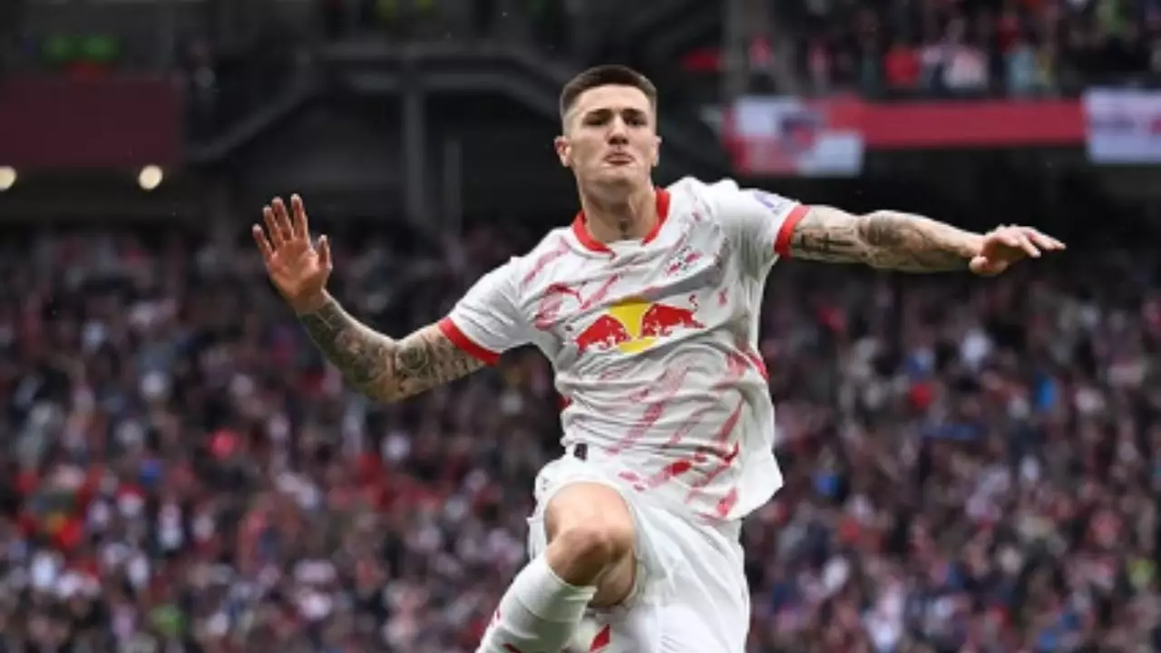 Benjamin Sesko considera transferência no verão. Entenda!