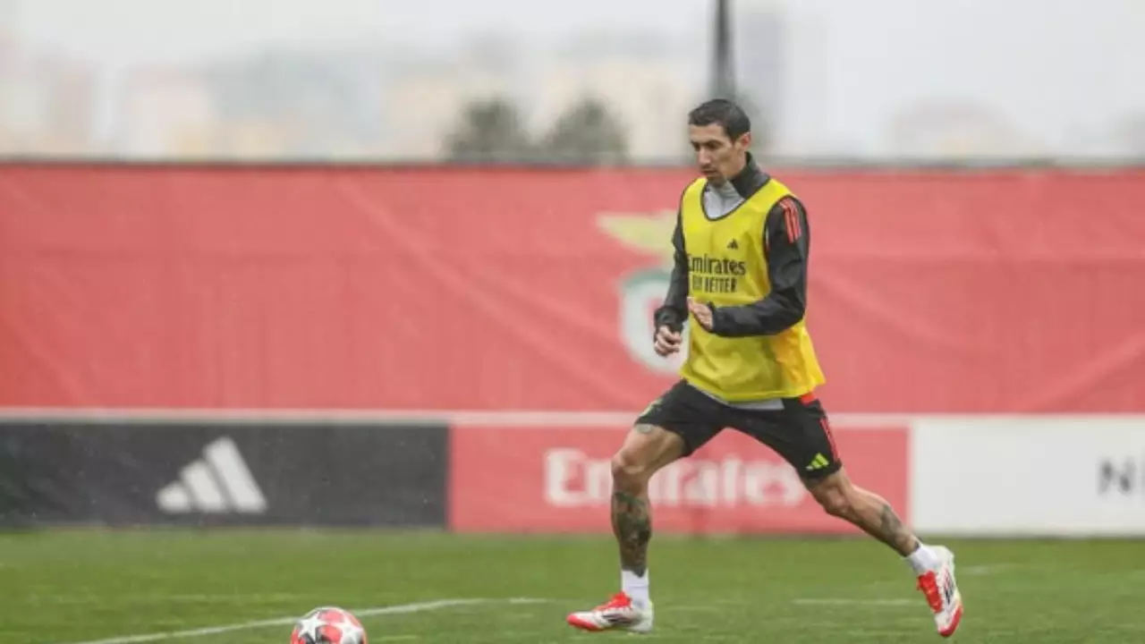 Di María reforça Benfica para confronto com Barcelona. Entenda!