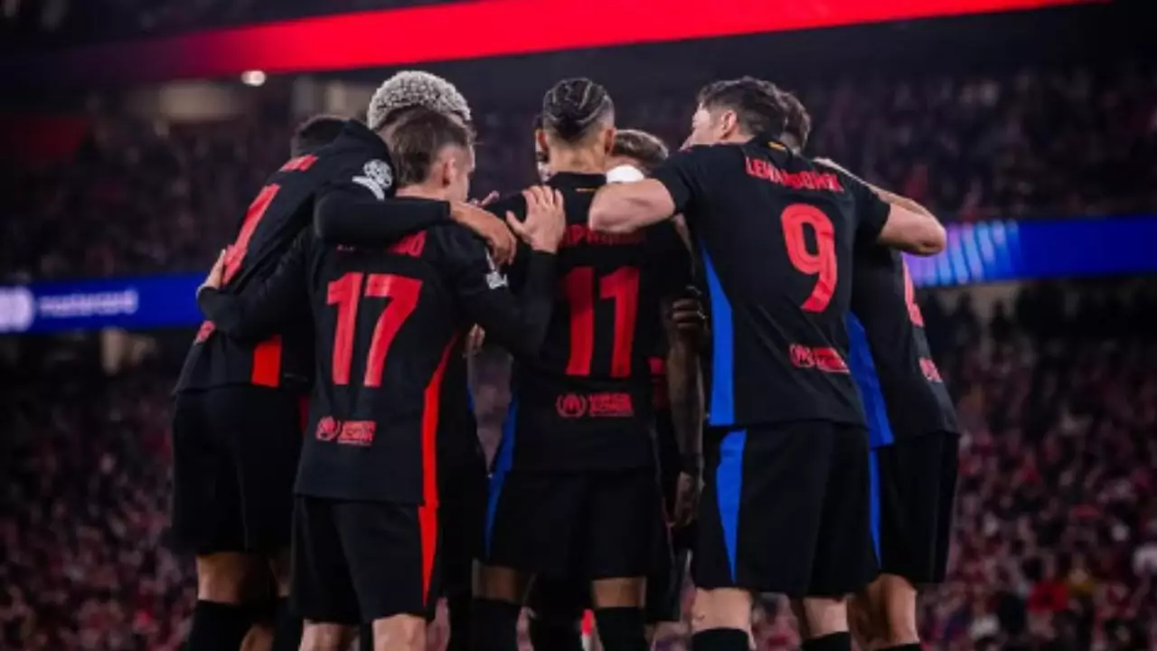 Barcelona vence Benfica em jogo emocionante. Entenda!