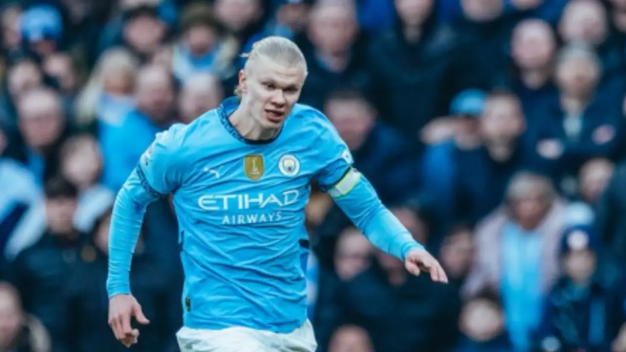 Dúvida sobre participação de Haaland no jogo contra o Liverpool. Entenda!