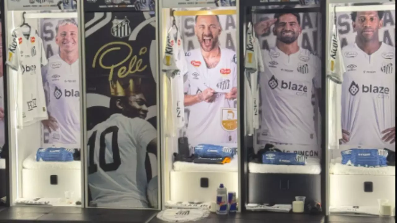Neymar Pai e Santos inauguram novo vestiário na Vila Belmiro. Entenda!