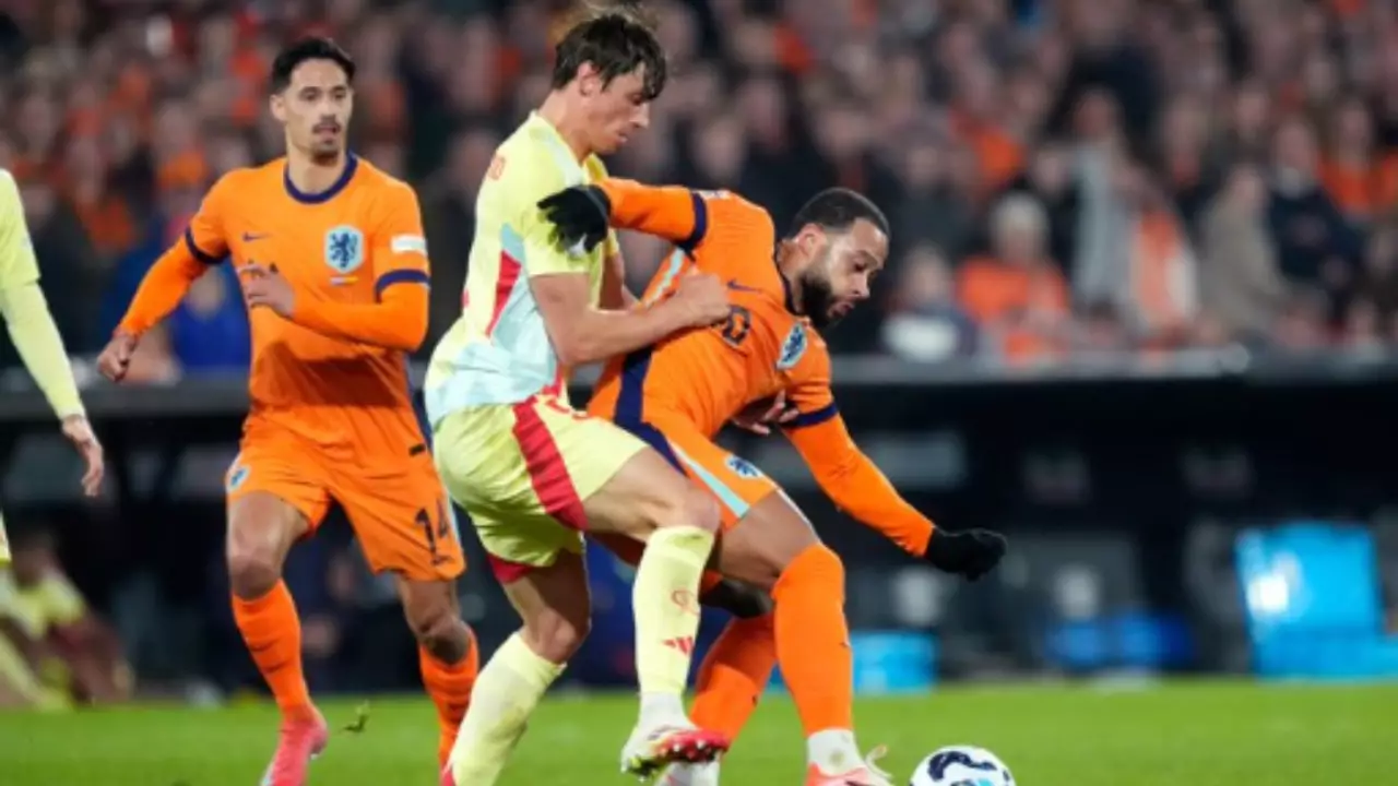 Empate emocionante entre Holanda e Espanha na Liga das Nações. Entenda!