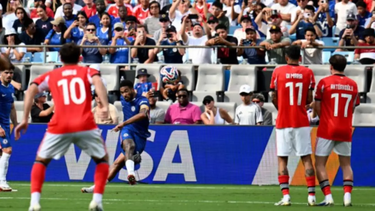 Benfica x Chelsea é interrompido por risco de raios no Mundial de Clubes. Entenda!