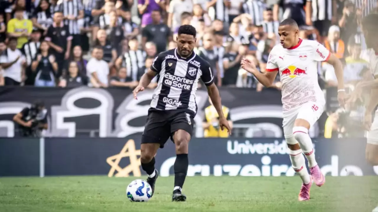 Ceará quebra tabu e vence Bragantino no Castelão. Entenda!