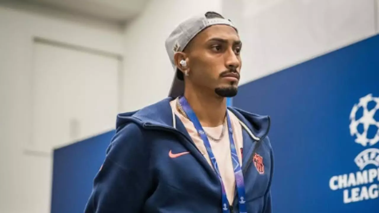 Raphinha desfalca o Barcelona por três semanas. Entenda!