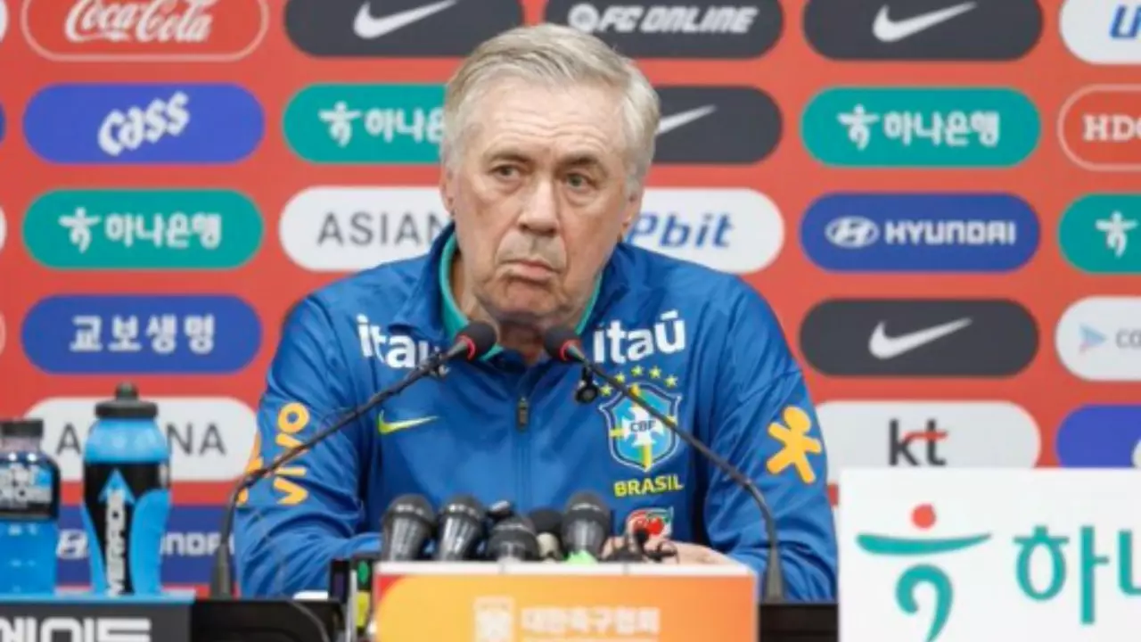 Ancelotti elogia atuação “completa” do Brasil após goleada sobre a Coreia do Sul. Entenda!