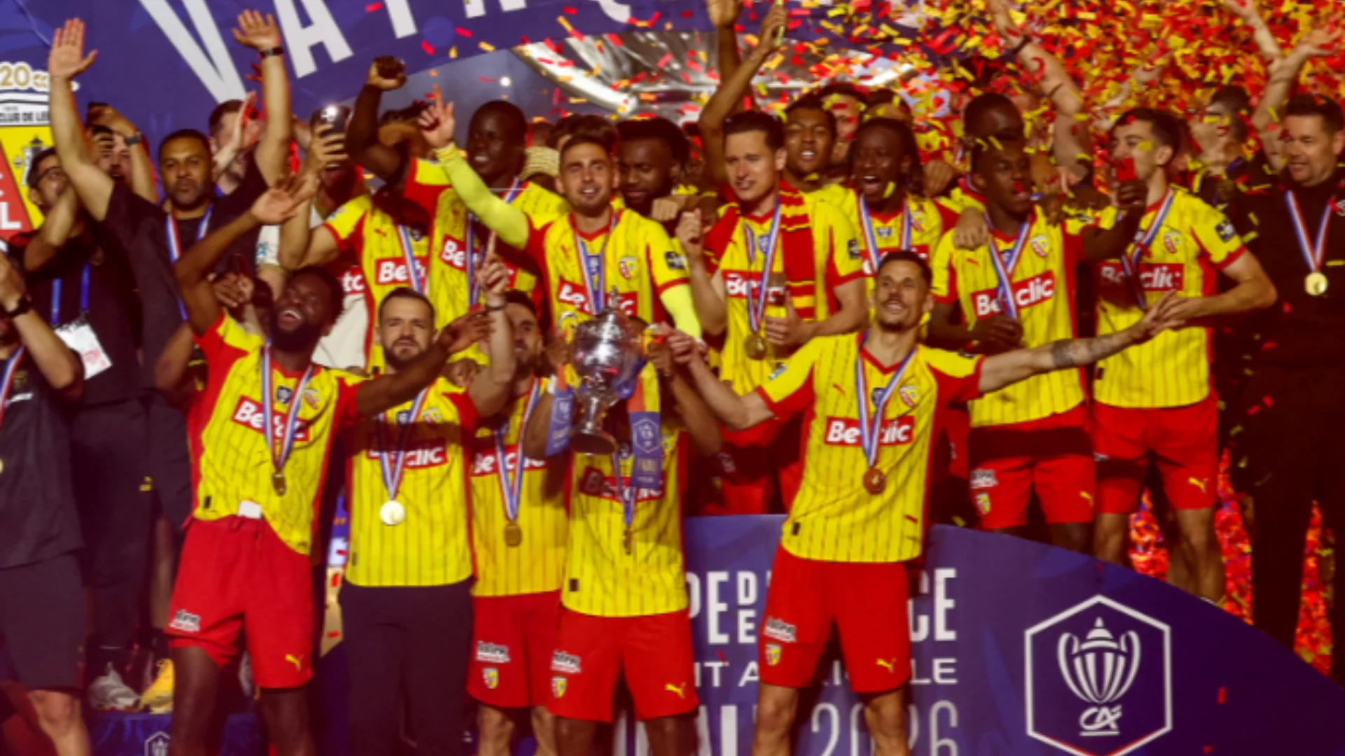 Lens vence o Nice e conquista a Copa da França pela primeira vez. Entenda!